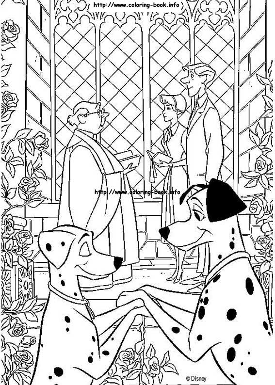 101 Dalmatians coloring picture